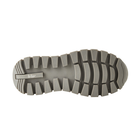 Lee Cooper buty zimowe sportowe damskie jasnoszare botki ocieplane