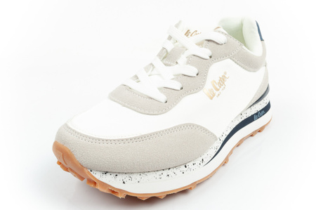 Lee Cooper Memory Foam buty sneakersy sportowe damskie białe wygodne