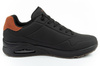 Buty męskie sportowe Skechers Uno [183004/BBK]
