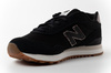 New Balance buty sportowe damskie sneakersy 515 czarne skórzane