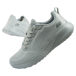 Skechers buty damskie sportowe Bobs Squad Chaos szare lekkie modne