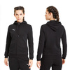Bluza z kapturem rozpinana damska Puma TeamGoal 23 Casuals [657083 03]