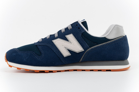 New Balance buty sportowe męskie sneakersy 373 granatowe skórzane