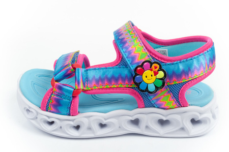 Buty sandały Skechers [302675L/MLT] LED