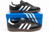 Adidas buty sportowe sneakersy Samba OG modne skórzane czarne