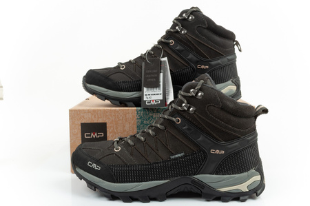 CMP Rigel buty męskie trekkingowe trwałe wodoodporne czarne