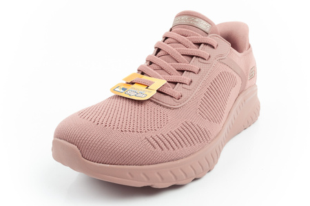 Skechers Bobs Squad-Chaos buty sportowe damskie wygodne SLIP-INS różowe