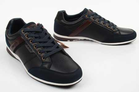 Wrangler buty męskie sneakersy Rhys granatowe półbuty modne