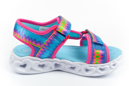 Buty sandały Skechers [302675L/MLT] LED