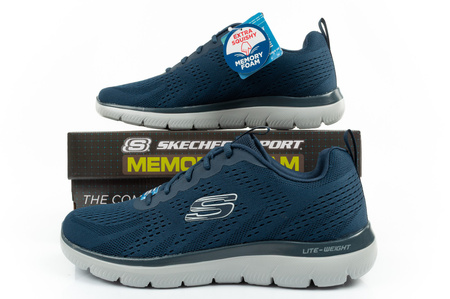 Skechers Summits-Torre buty sneakersy sportowe męskie lekkie wygodne granatowe