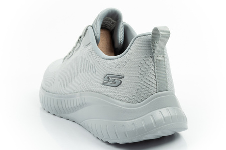 Skechers buty damskie sportowe Bobs Squad Chaos szare lekkie modne