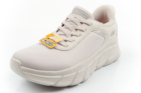 Skechers buty damskie sportowe Bobs B Flex SLIP-INS ecru wygodne 