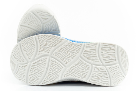 Leomil Sonic buty sportowe dziecięce sneakersy lekkie na rzep LED niebieskie