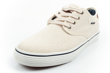 Wrangler buty męskie sportowe Calypso Derby trampki ecru modne wygodne
