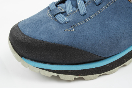 Aku Bellamont Gore-tex buty trekkingowe damskie wytrzymałe turystyczne niebieskie