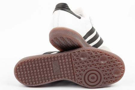 Adidas buty sportowe sneakersy Samba modne skórzane białe