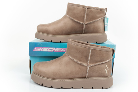 Buty damskie śniegowce Skechers [169018/TPE] ocieplane