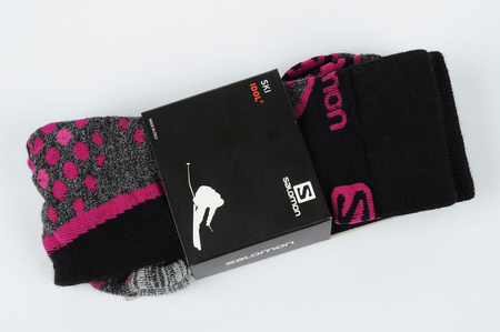 Skarpety snowboard narty Salomon [C12471] wełna